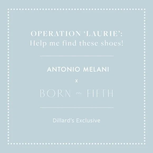 🤍 ISO Antonio Melani x Born On Fifth  |  'Laurie' Blue Leather Platform Shoes - Picture 2 of 2